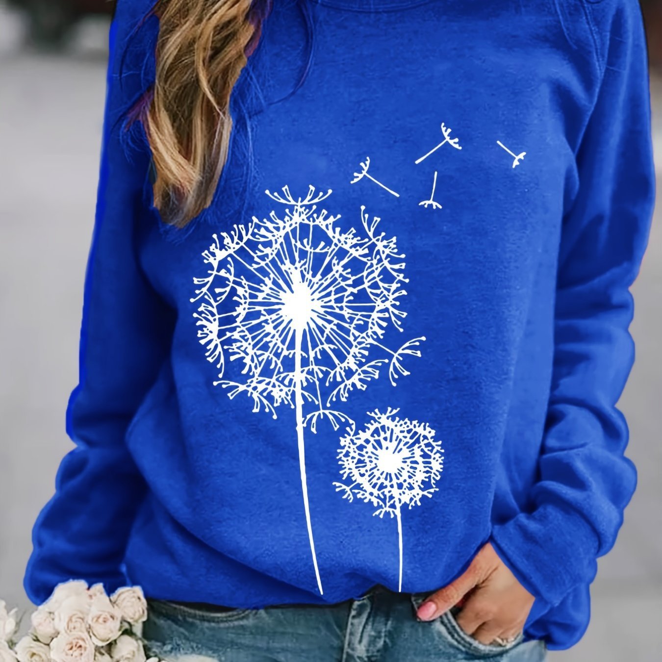 WishBloom Pullover Sweatshirt