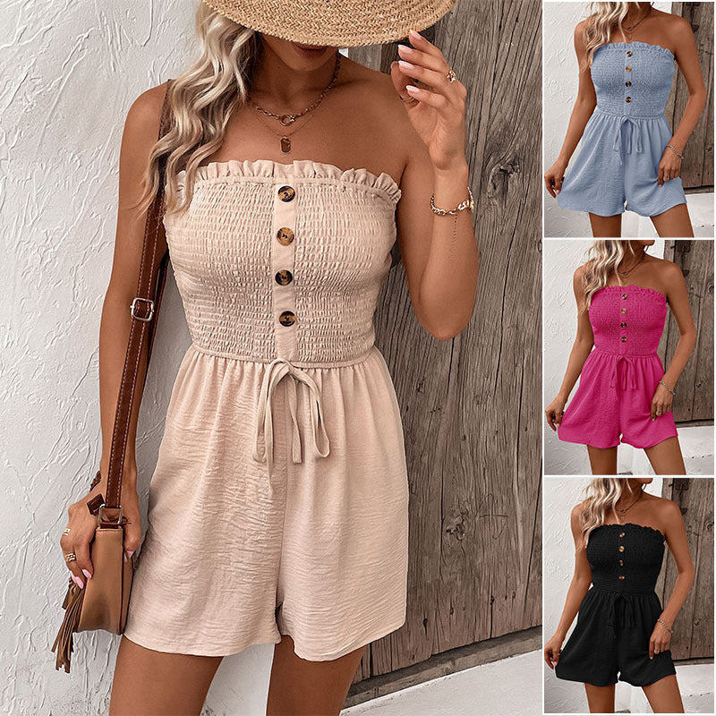 Solstice Luxe Strapless Jumpsuit