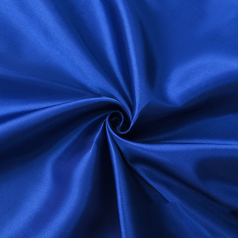 Colored Satin Fabric With Imitation Silk