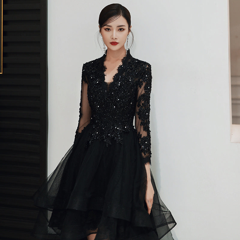 The Obsidian Fleur Gown