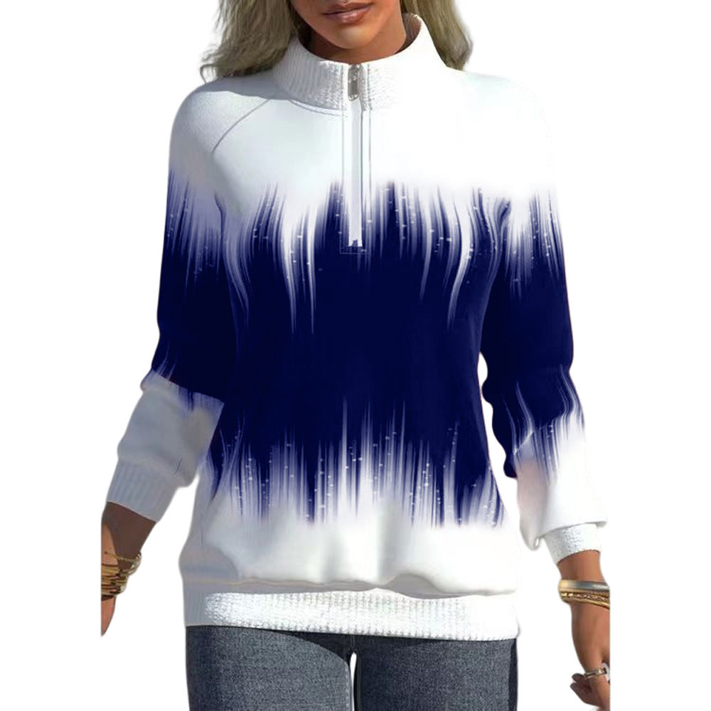 FrostFade Zip Sweatshirt