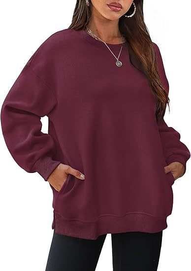 VelourEase Oversized Pullover