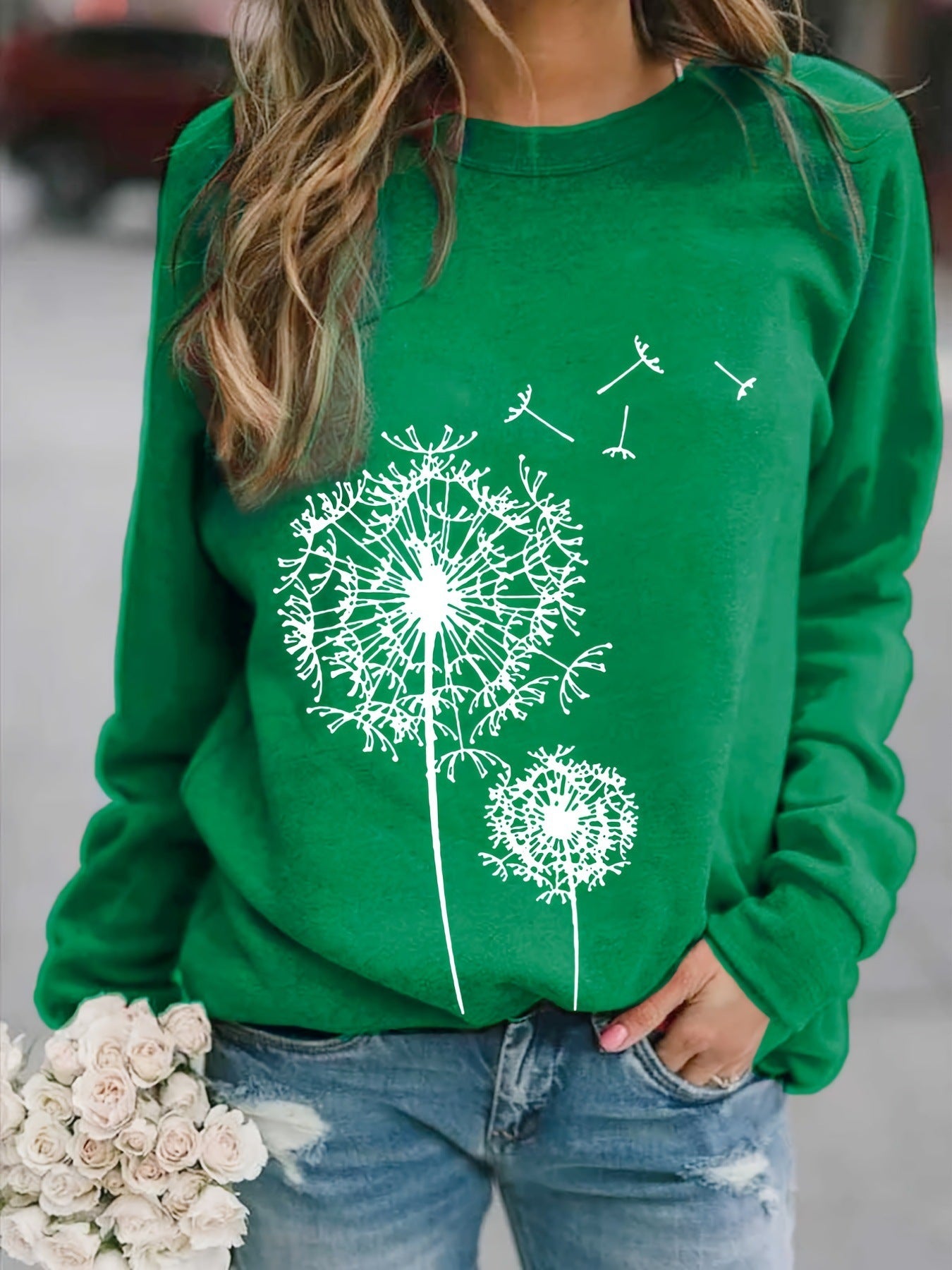 WishBloom Pullover Sweatshirt