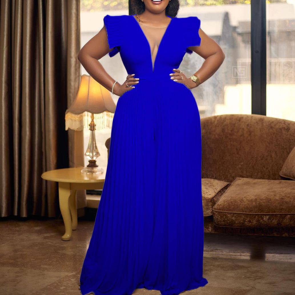 Elysian Grace Wide-Leg Jumpsuit