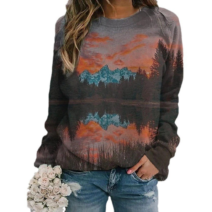 MeadowView Floral Pullover