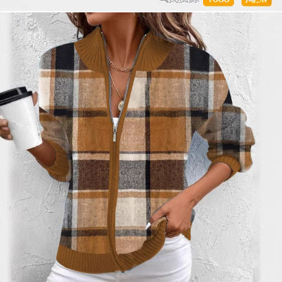 Plaidra GrandCheck Woolen Jacket
