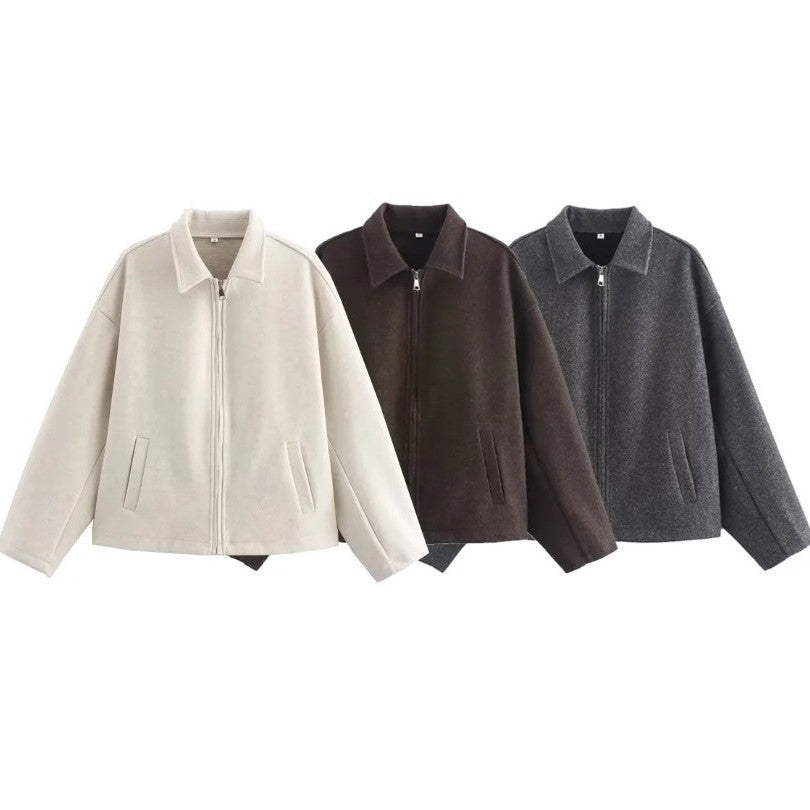 Rustique Retro Zip Coat