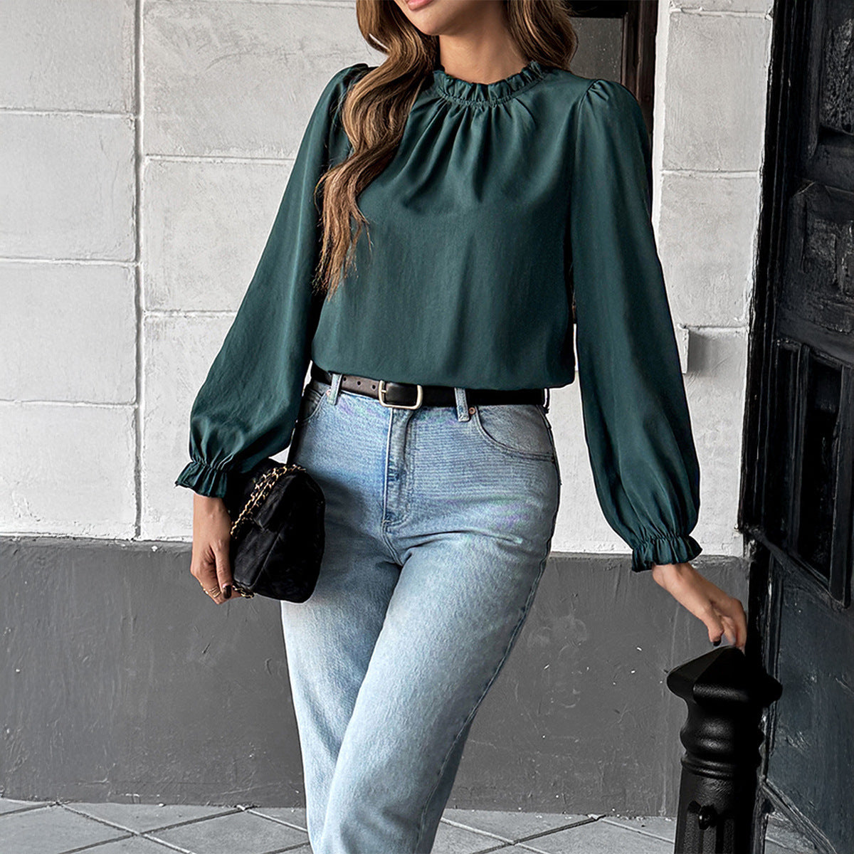 SereneEdge Solid Shirt
