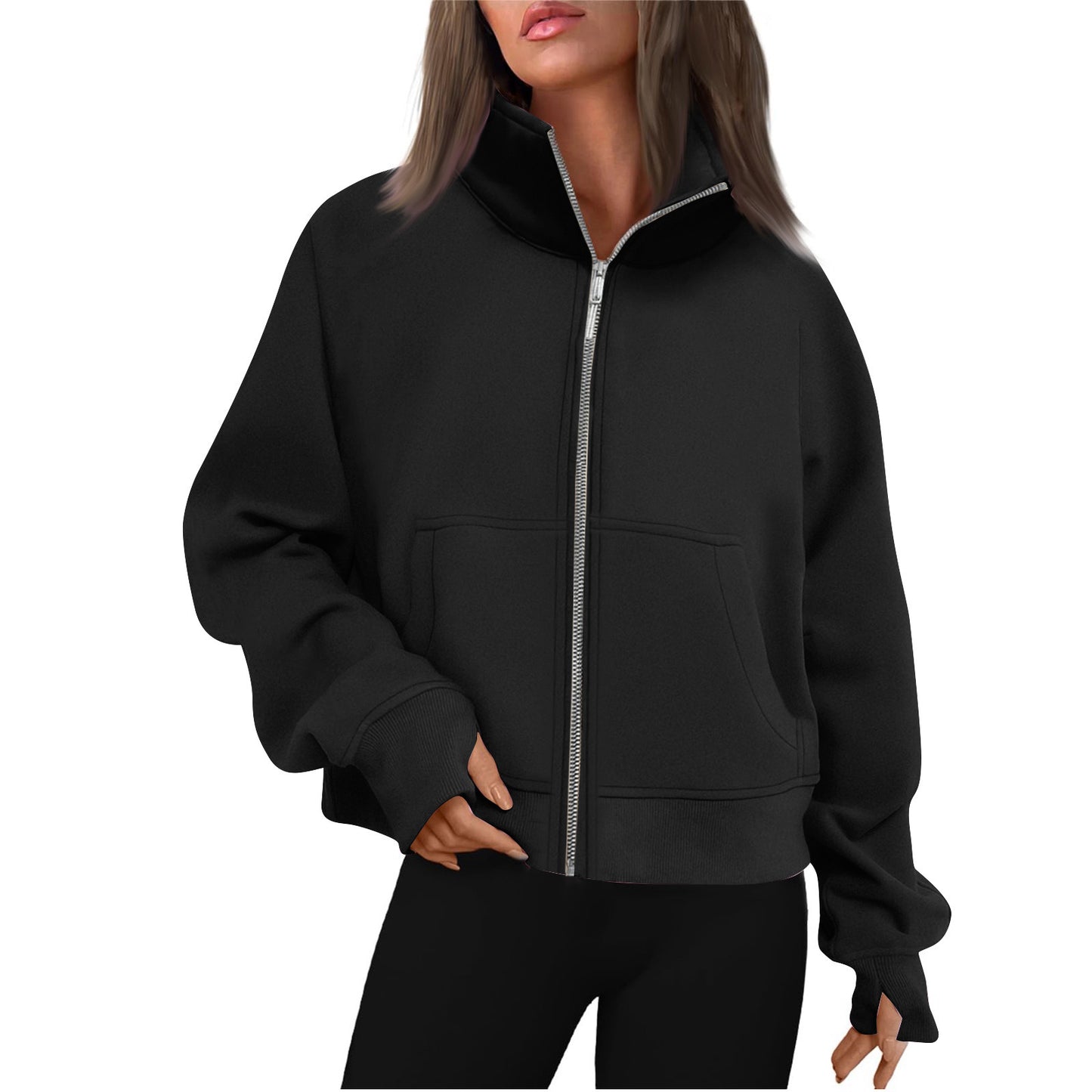 FlexForm Stand Collar Hoodie