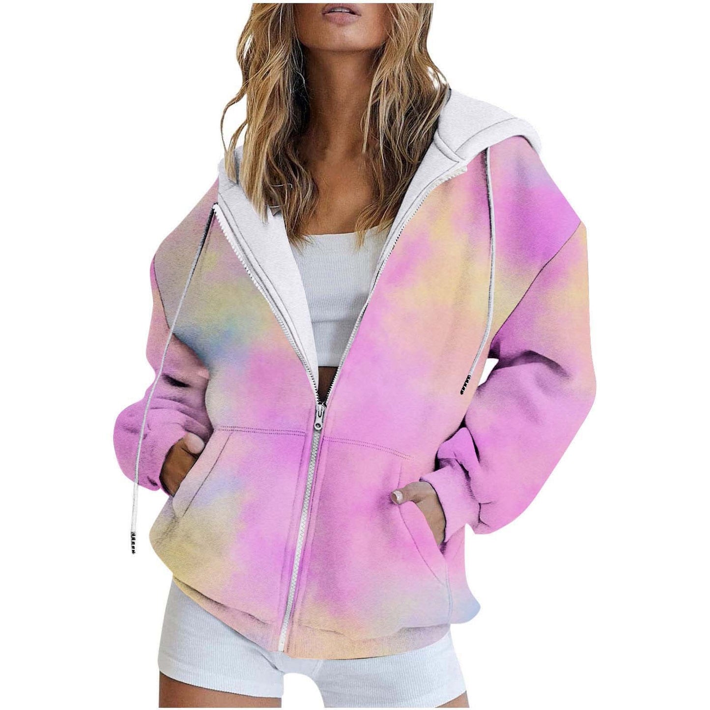 CityPrint Zip Sweater