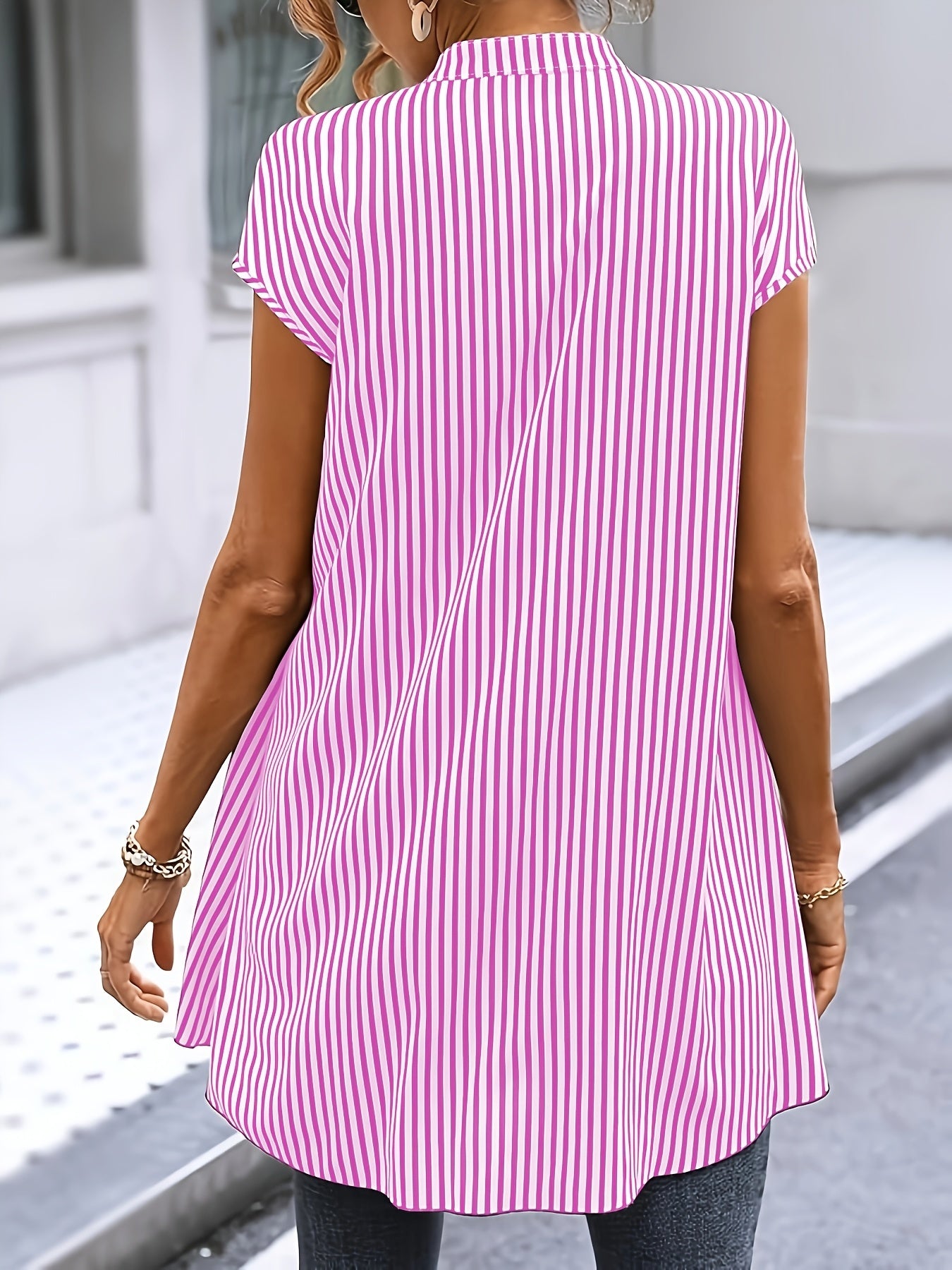 Monochrome Muse Layered Shirt