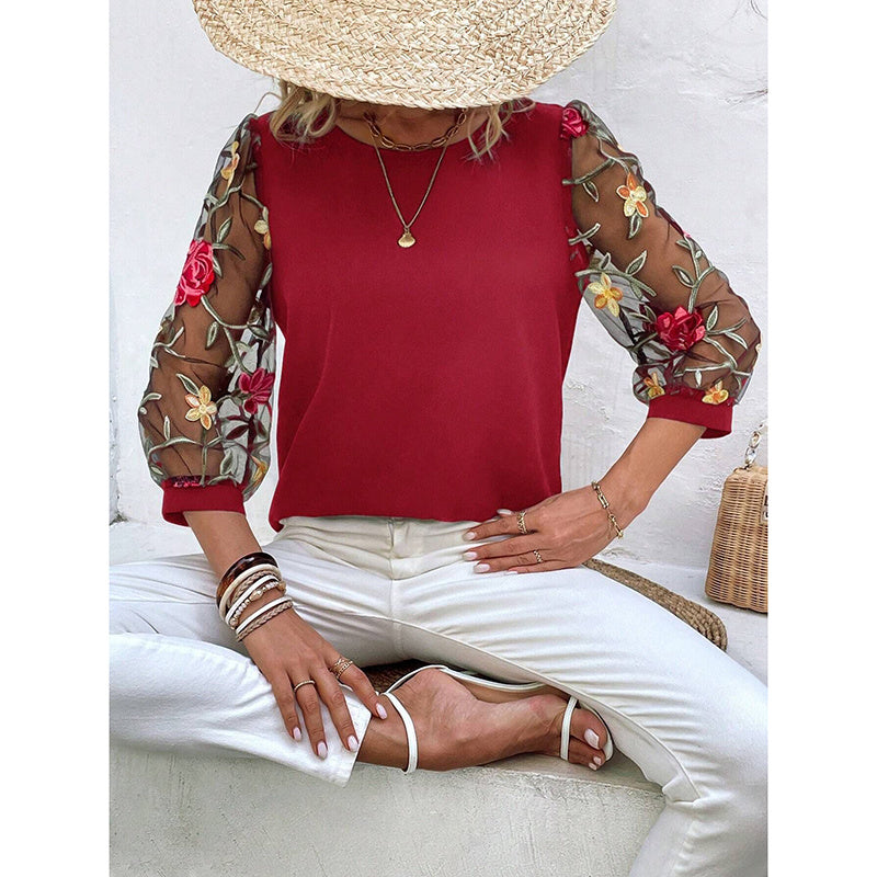 Florielle SheerBloom Tee