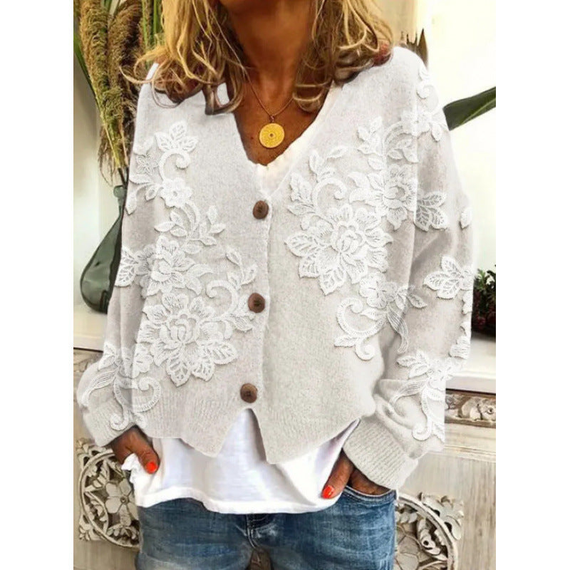 ArtLoom Abstract Cardigan Coat