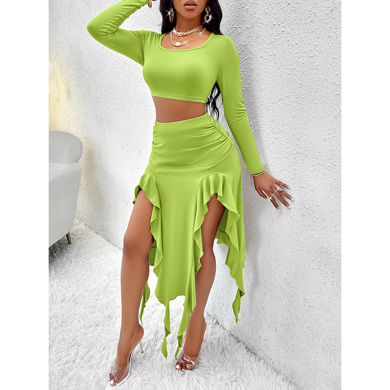 Soleira Nights Ruffle Skirt Set