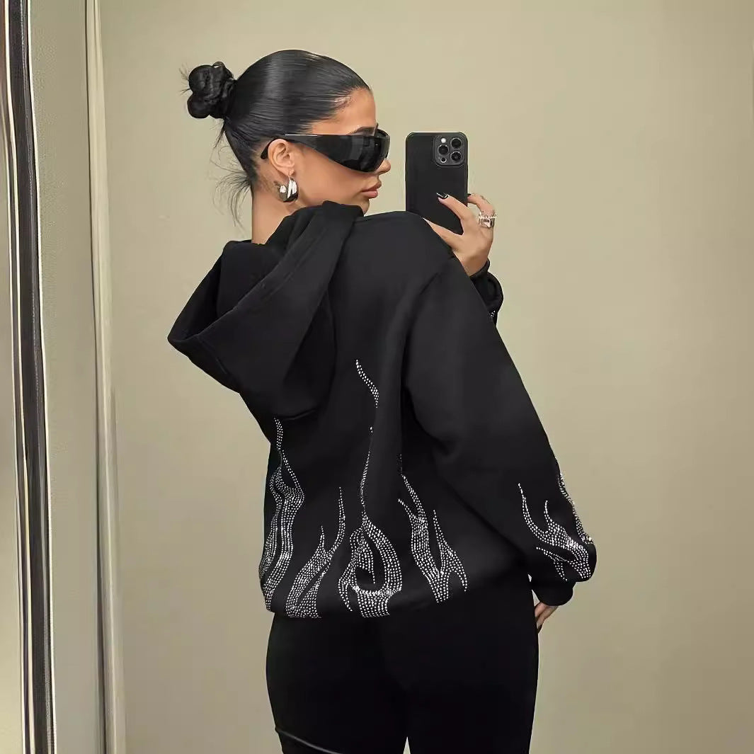 BlazeGlam Zip Hoodie