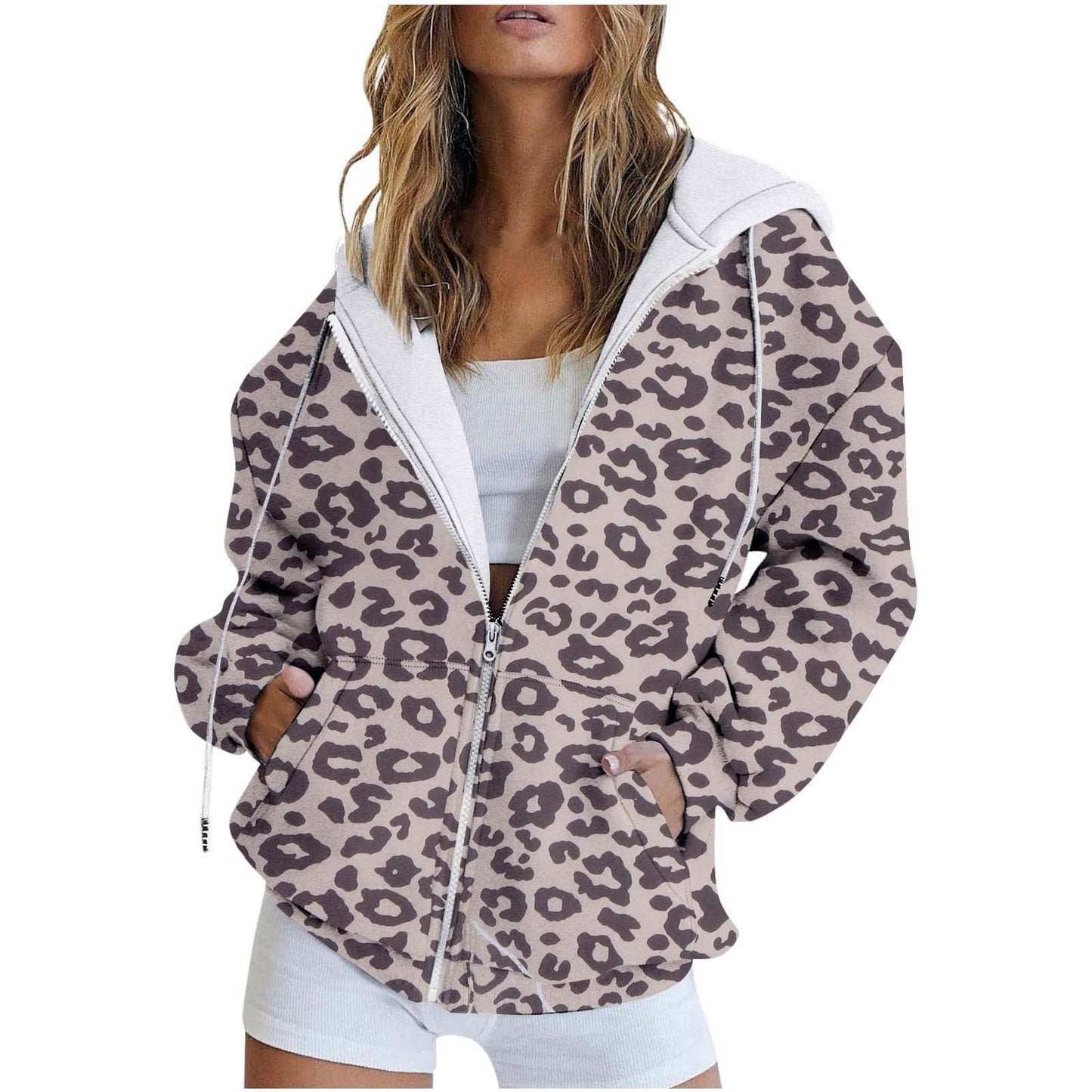CityPrint Zip Sweater