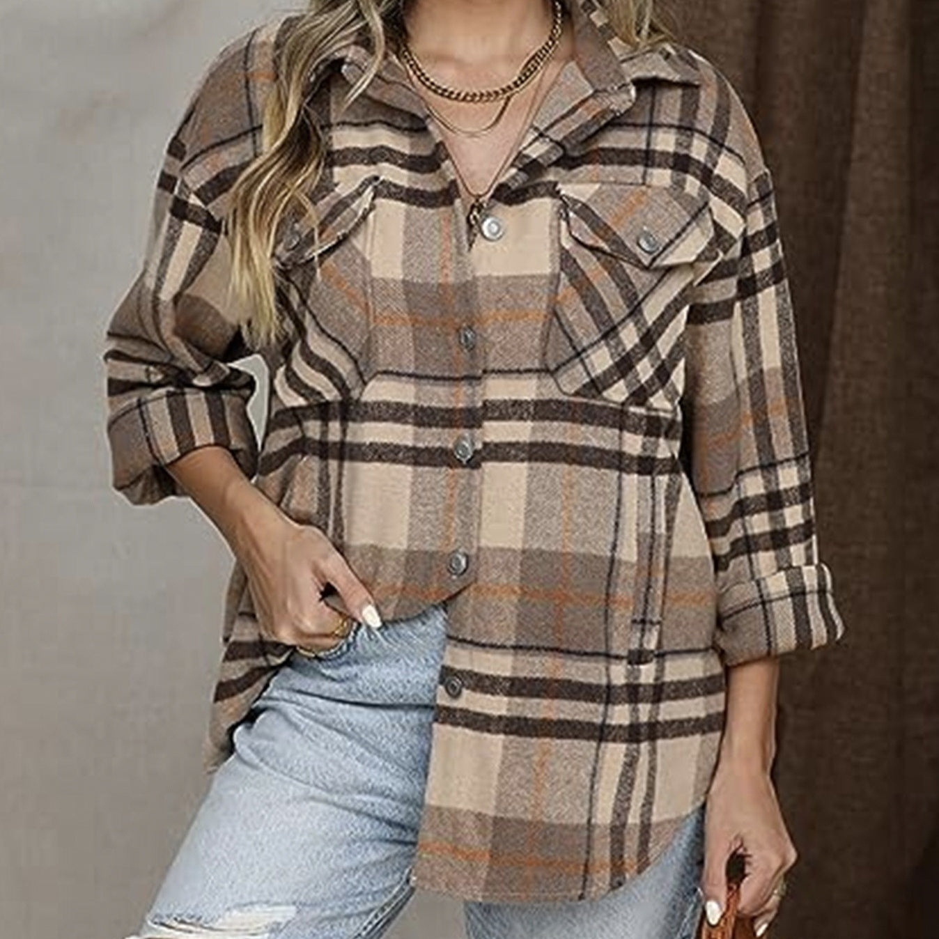 Havenwood Plaid Coatigan
