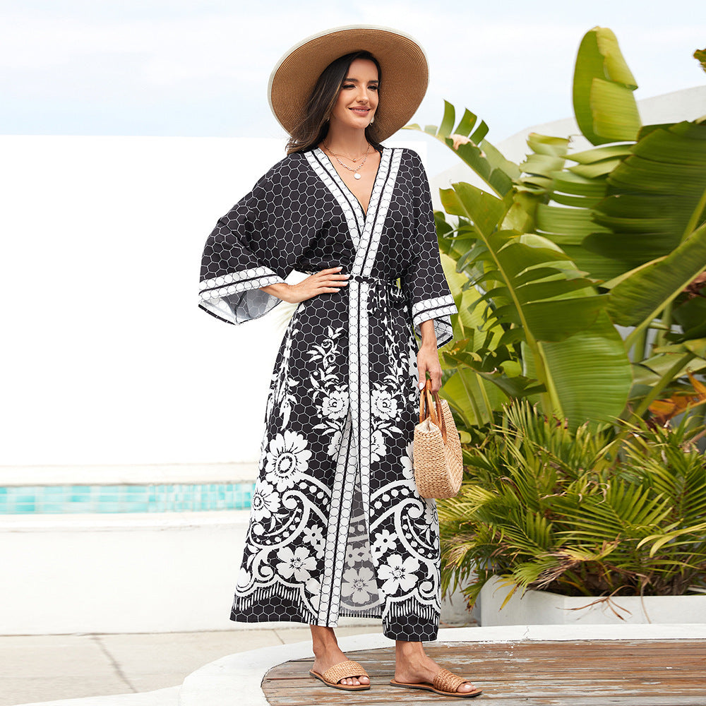 SolMist Kimono Cover-Up