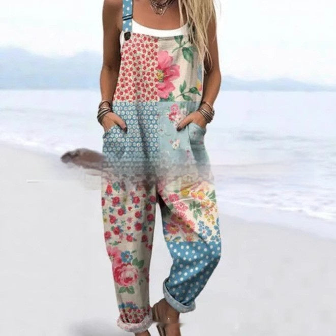 PixelStrap Suspender Pants