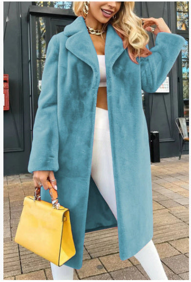 VelviLace™ Elegant Plush Coat