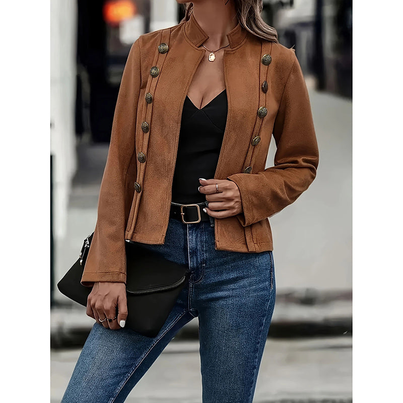 Suédelle Notch Blazer