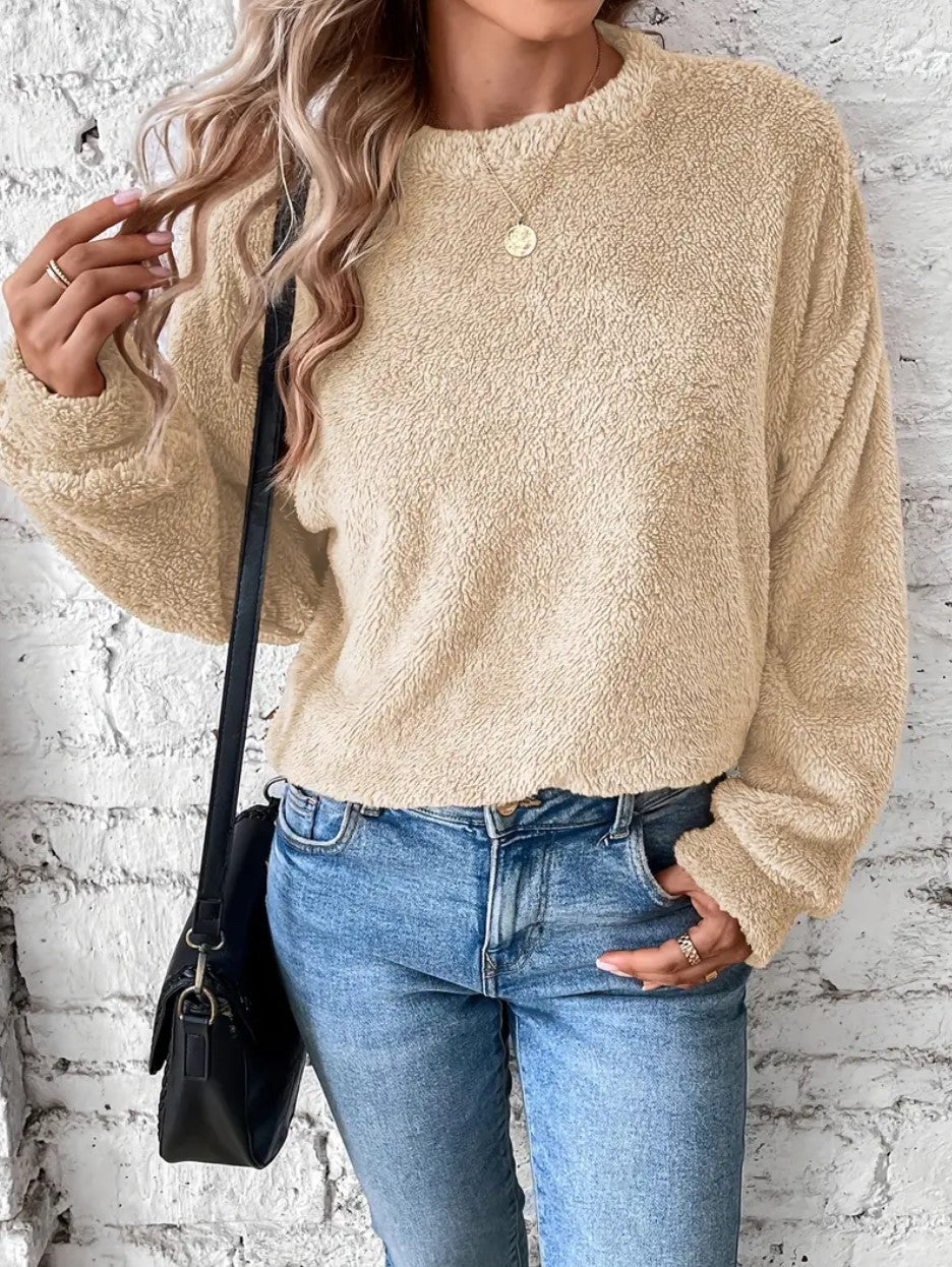 VeluCozy Reversible Fleece Sweatshirt