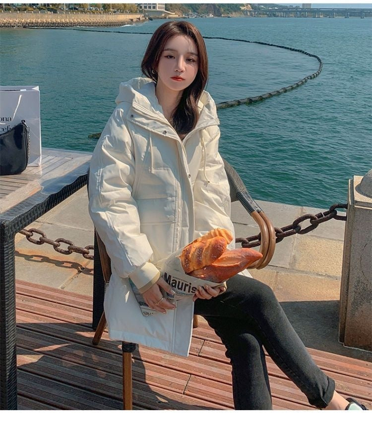 K-Bread Padded Hoodie Jacket