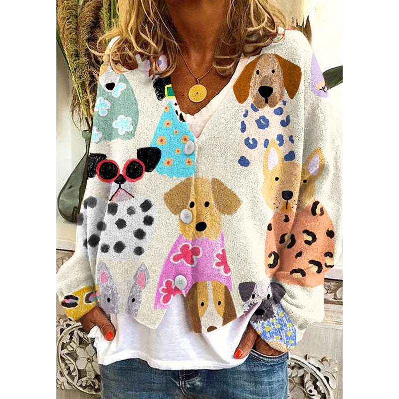 ArtLoom Abstract Cardigan Coat