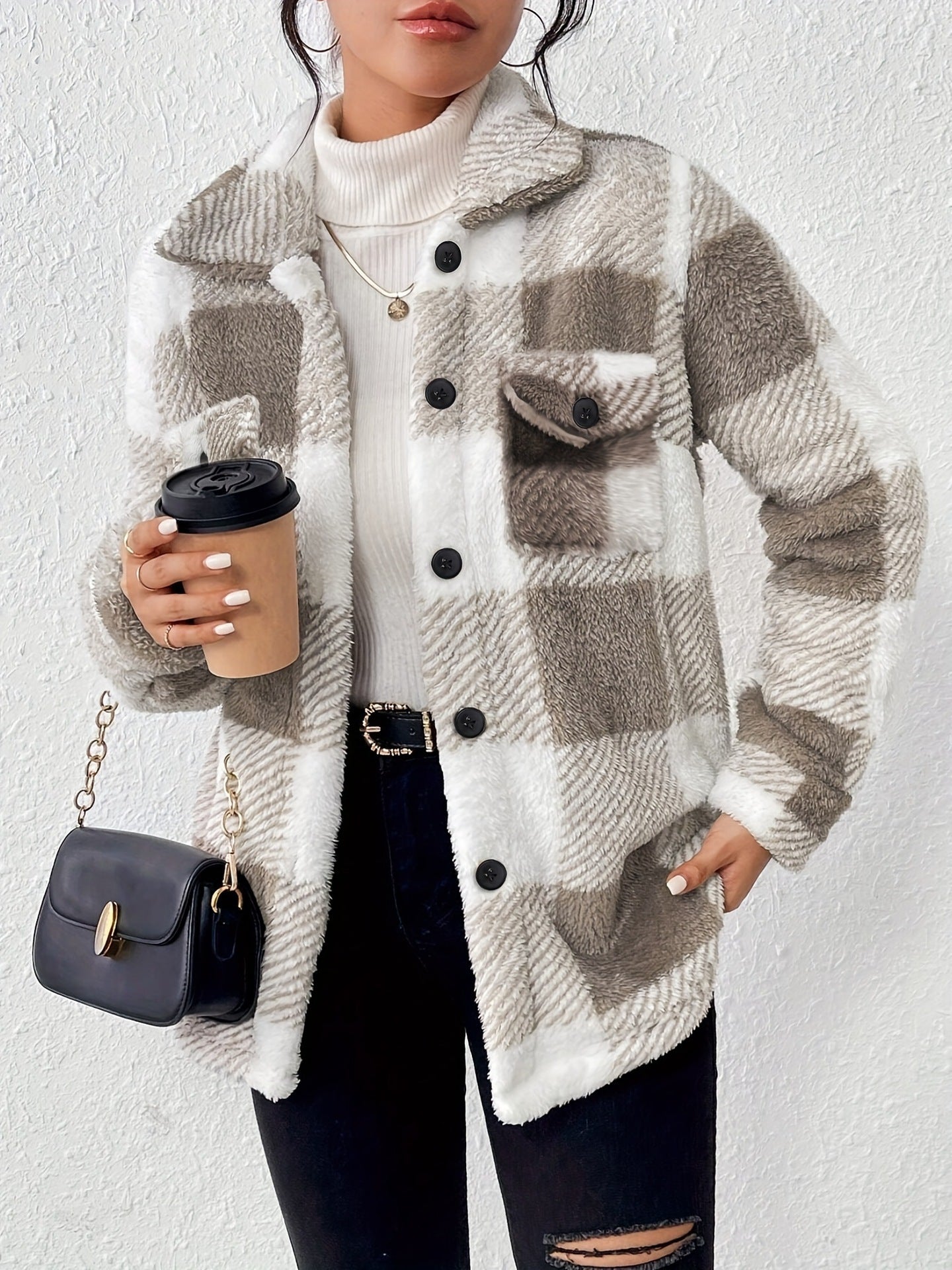 Mosaica Warmth Button Coat