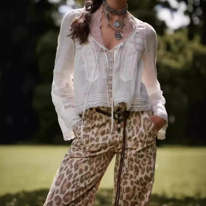 Celestine Lace Collar Blouse