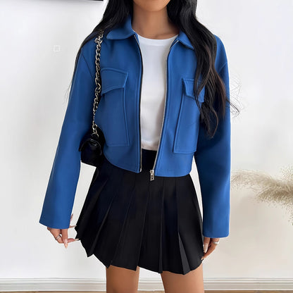 FrostLuxe Zip-Up Jacket