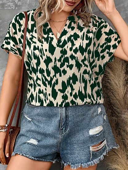 The BreezeBloom Blouse