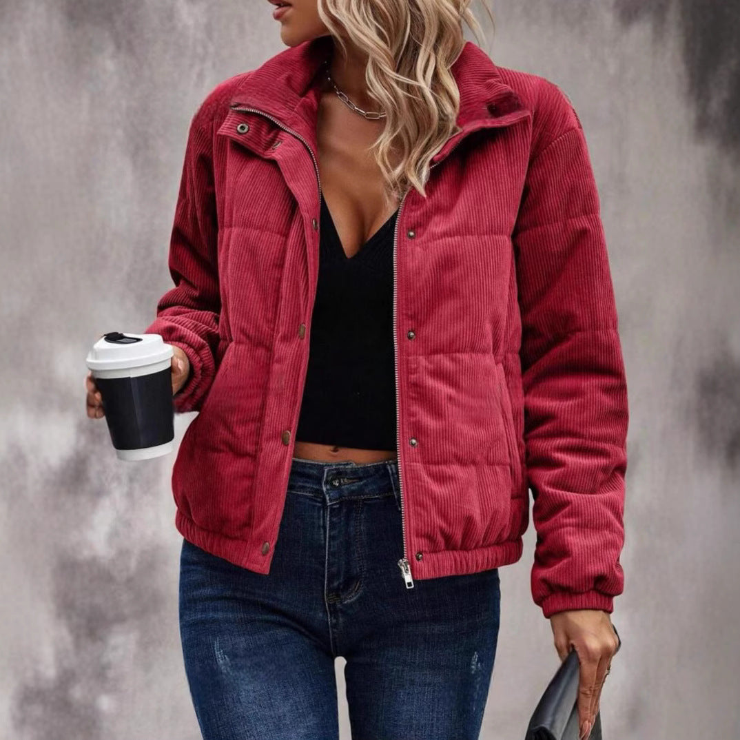 CottoChic Turtleneck Jacket
