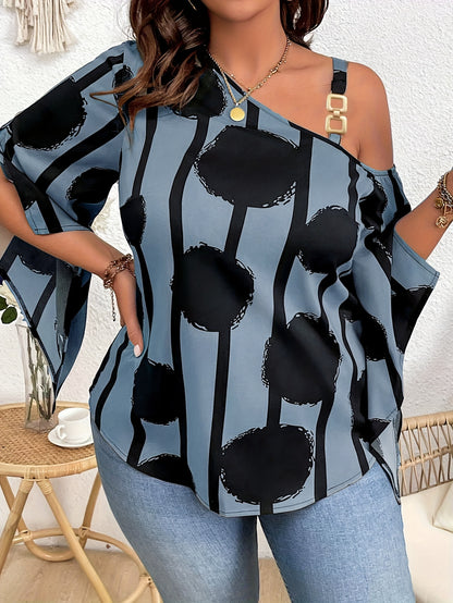 The LuxeCharm Chain Blouse