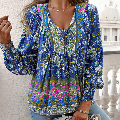 The Solstice Bloom Blouse