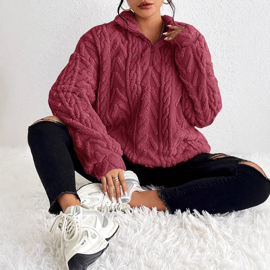 LatteLuxe Double-Sided Pullover