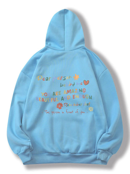CozyScript Fleece Hoodie
