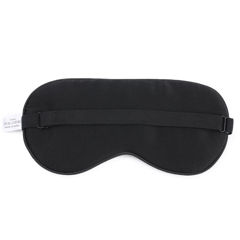 Increase Thicker 100 Silk Sleep Mask Silk Eye Mask Silk Eye Mask Blue And White Porcelain