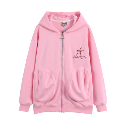 CozyAura™ Hooded Knit Cardigan