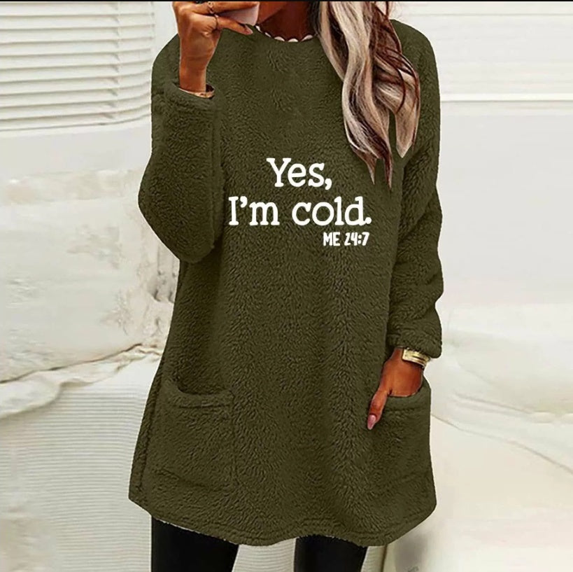 LetterEase Loose Crew Sweatshirt