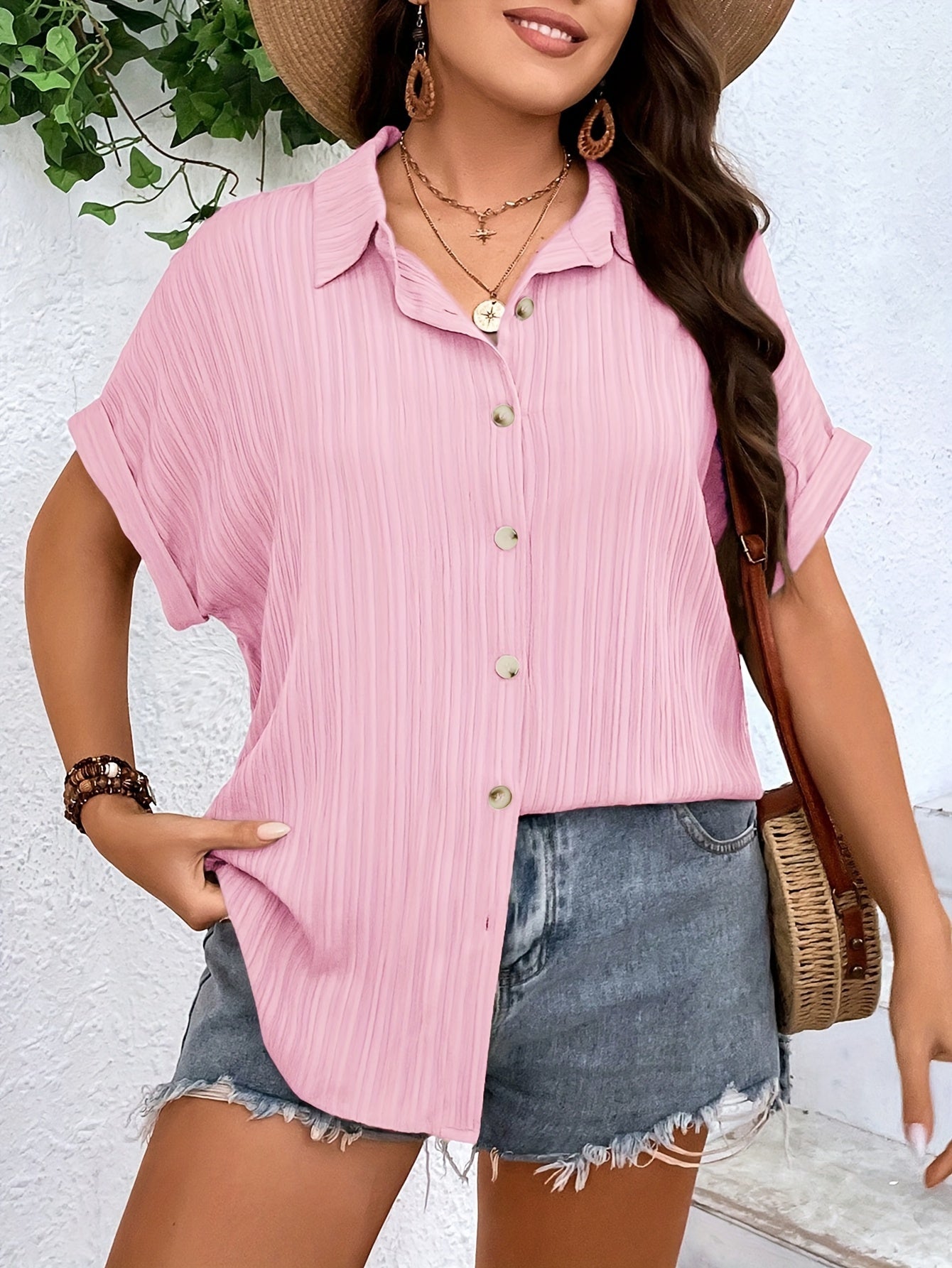 Breeziva StripeEase Blouse