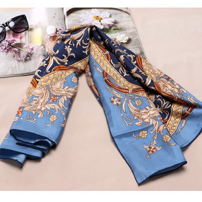 Ladies Middle-aged High-end Silk Scarf