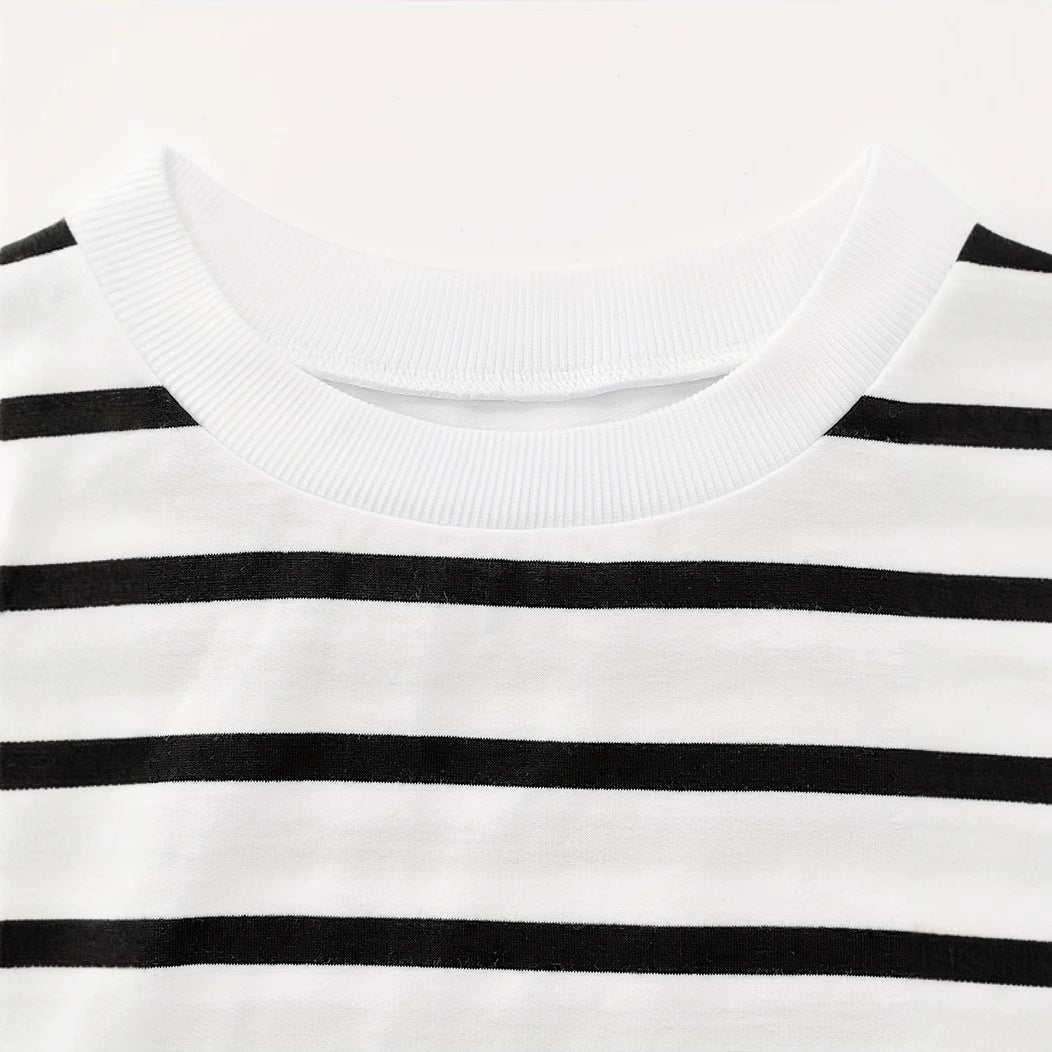 VintageEase Stripe Tee