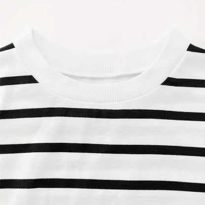 VintageEase Stripe Tee