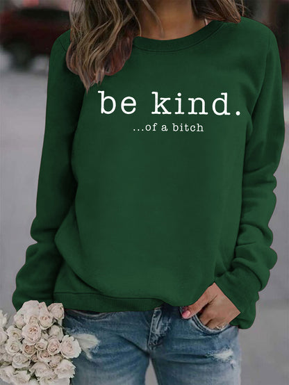 VoguePrint Round Neck Hoodie