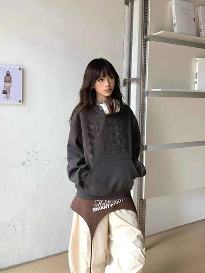 GlimmerBond Rhinestone Hoodie