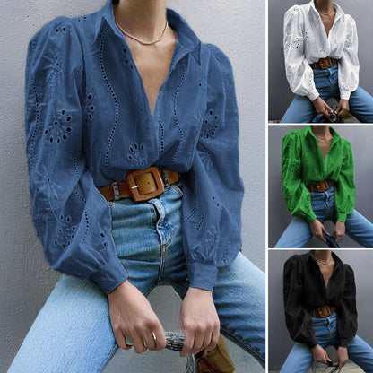 Aeris Whisper Puff Sleeve Cardigan