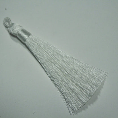 Chinese Knot Bookmark Polyester Faux Ice Silk Coil Tassel Tassels