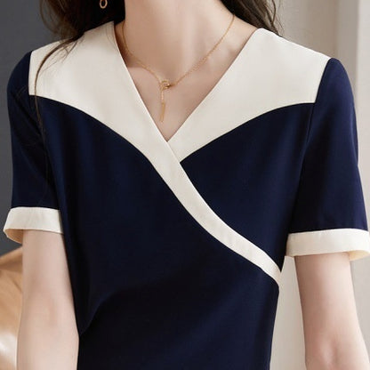 Zephyra Drape Chiffon Top