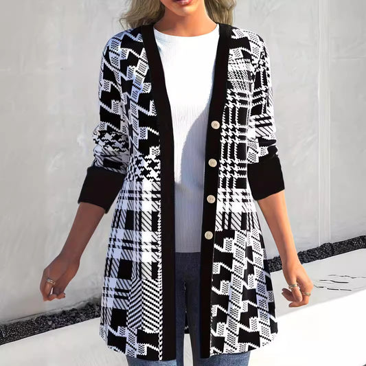 EaseFlow Long Sleeve Cardigan Coat